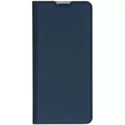 Telefontok Samsung Galaxy A71 - Dux Ducis kék flipcover tok-1