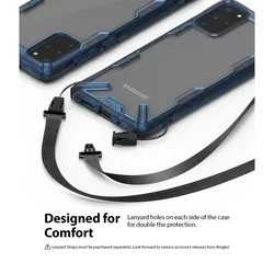 Telefontok Samsung Galaxy S20+ (S20 Plus) - Ringke átlátszó-kék ütésálló hátlap tok-6