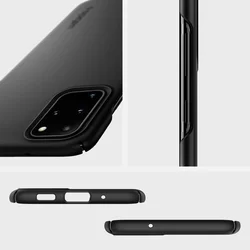 Telefontok Samsung Galaxy S20+ (S20 Plus) - SPIGEN THIN FIT fekete tok-9