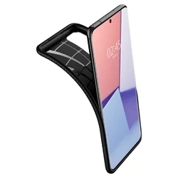 Telefontok Samsung Galaxy S20+ (S20 Plus) - SPIGEN LIQUID AIR Matt fekete tok-12