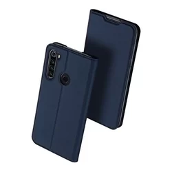 Telefontok Xiaomi Redmi Note 8T - Dux Ducis kék flipcover tok-2