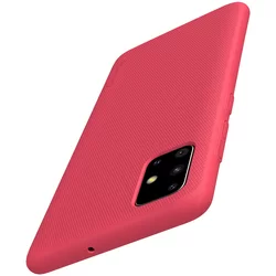 Telefontok Samsung Galaxy A51 - Nillkin Super Frosted piros tok-2