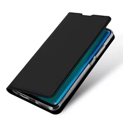 Telefontok Huawei P Smart 2019 - Dux Ducis fekete flipcover tok-2