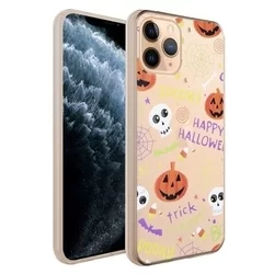 Telefontok iPhone 11 Pro Max - Halloween mintás szilikon tok-1
