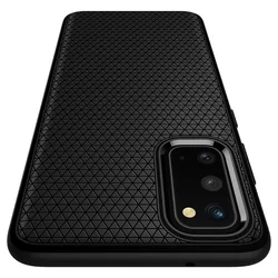 Telefontok Samsung Galaxy S20 - SPIGEN LIQUID AIR Matt fekete tok-7