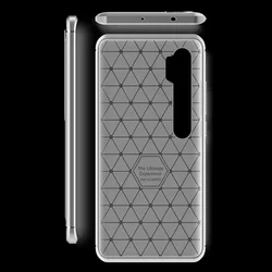 Telefontok Xiaomi Mi Note 10 / Mi Note 10 Pro - Forcell Fiber Carbon fekete szilikon tok-2