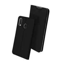 Telefontok Samsung Galaxy A40 -DUX DUCIS fekete kinyitható tok-1