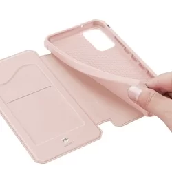 Telefontok Samsung Galaxy A51 - Dux Ducis Skin X pink flipcover tok-7