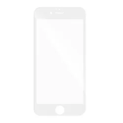 Üvegfólia Full glue Samsung Galaxy J6 2018 - fehér hajlított 5D előlapi üvegfólia-1