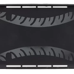 Tablettok Huawei MediaPad M5 10.8 (10.8 col) - Armorlok ütésálló, kitámasztható, fekete tablet tok-2