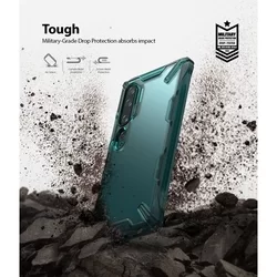 Telefontok Xiaomi Mi Note 10 / Mi Note 10 Pro - Ringke Fusion X türkiz ütésálló tok-5