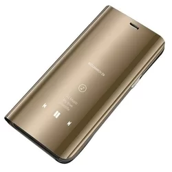 Telefontok Samsung Galaxy Note 10 Lite - Arany Clear View Tok-1