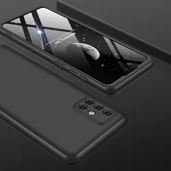 Telefontok Samsung Galaxy A71 hátlap - GKK Protection 3in1 - fekete-6