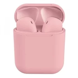 Headsett: TWS i12 pink vezeték nélküli stereo headset-1