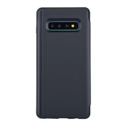 Telefontok Samsung Galaxy S10+ (S10 Plus) - Clear View Tok Fekete-2