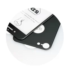 Üvegfólia iPhone 7 / 8 - 5D elő- és hátlapi fekete keretes üvegfólia-1