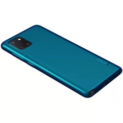 Telefontok Samsung Galaxy Note 10 Lite - Nillkin Super Frosted kék tok-2
