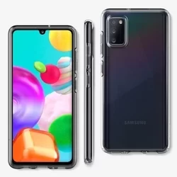 Telefontok Samsung Galaxy A41 - SPIGEN Crystal Clear Átlátszó tok-1
