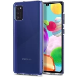 Telefontok Samsung Galaxy A41 - SPIGEN Crystal Clear Átlátszó tok-3