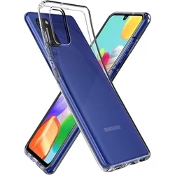 Telefontok Samsung Galaxy A41 - SPIGEN Crystal Clear Átlátszó tok-4