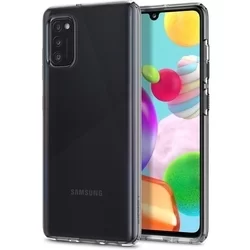 Telefontok Samsung Galaxy A41 - SPIGEN Crystal Clear Átlátszó tok-6