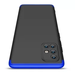 Telefontok Samsung Galaxy A71 - hátlaptok GKK Protection 3in1 - fekete-kék-1