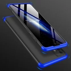 Telefontok Samsung Galaxy A71 - hátlaptok GKK Protection 3in1 - fekete-kék-3