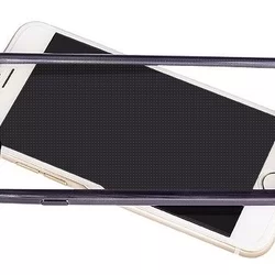 Telefontok Samsung Galaxy S6 G920 - átlátszó, szürke keretes vékony szilikon tok-1