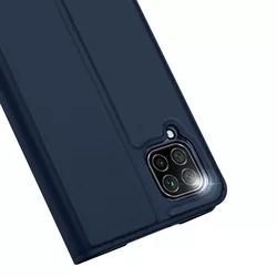 Telefontok Huawei P40 Lite - Dux Ducis kék flipcover tok-3