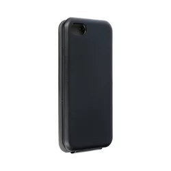 Telefontok iPhone 7 / 8 / SE 2020 - Lefelé nyíló mágneses Elegance Flexi Fliptok fekete-1