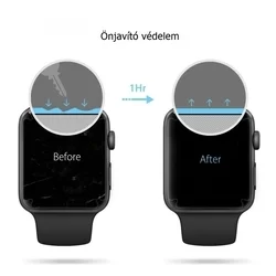 Apple Watch 1 / 2 / 3 okosóra flexibilis üvegfólia (38 mm) - SPIGEN Neo flexibilis üvegfólia (3 db)-4