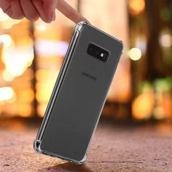 Telefontok Samsung Galaxy S10e - ütésálló átlátszó szilikon tok-2