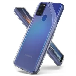 Telefontok Samsung Galaxy A21s - átlátszó szilikon tok-3