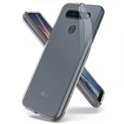 Telefontok LG K51S - átlátszó szilikon hátlaptok-1