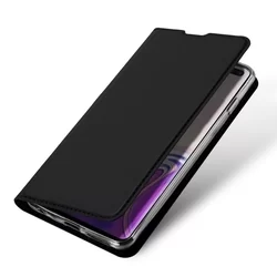 Telefontok Samsung Galaxy S10 Plus - DUX DUCIS fekete kinyitható tok-4