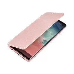 Telefontok Xiaomi Redmi Note 8 / Note 8 2021 - rose gold-átlátszó könyvtok-1