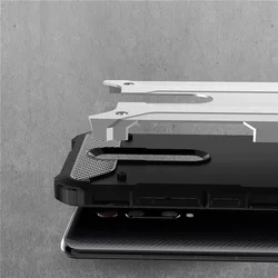 Telefontok Xiaomi Redmi 8 - Forcell Defender ezüst ütésálló hátlap tok-3