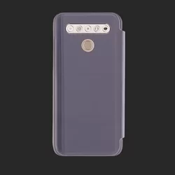 Telefontok LG K61 - arany Clear View Tok-2