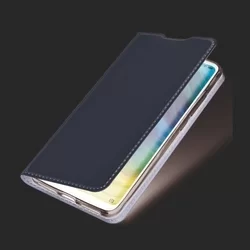 Telefontok Xiaomi Redmi Note 8T - Dux Ducis arany flipcover tok-4