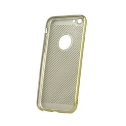 Telefontok Samsung Galaxy S6 G920 - Luxury arany fém hatású szilikon tok-2