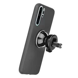 Telefontok Huawei P30 Pro -  Forcell Magnet fekete mágneses szilikon tok-1