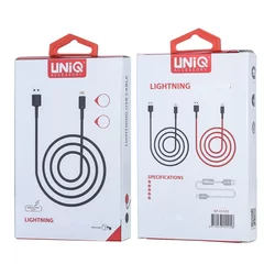 Kábel: UNIQ - szürke szövet MicroUSB / USB gyorstöltő 2m kábel, 2,1A-1
