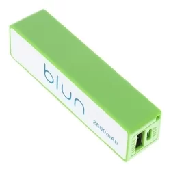 Powerbank: BLUN Parfume - zöld powerbank, 2600 mAh-5