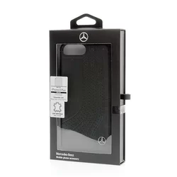 Telefontok Mercedes-Benz Szilikon Hátlap iPhone 7 Plus / 8 Plus - Fekete (3700740417980)-3