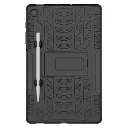 Tablettok Samsung Galaxy Tab S6 Lite 2020 /2022 (SM-P610, SM-P615, SM-P613, SM-P619) - Armorlok ütésálló, kitámasztható, fekete tablet tok-2