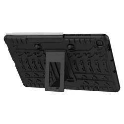 Tablettok Samsung Galaxy Tab S6 Lite 2020 /2022 (SM-P610, SM-P615, SM-P613, SM-P619) - Armorlok ütésálló, kitámasztható, fekete tablet tok-3