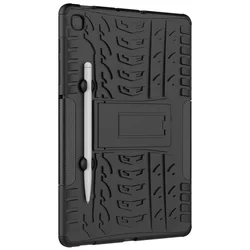 Tablettok Samsung Galaxy Tab S6 Lite 2020 /2022 (SM-P610, SM-P615, SM-P613, SM-P619) - Armorlok ütésálló, kitámasztható, fekete tablet tok-5