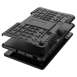 Tablettok Samsung Galaxy Tab S6 Lite 2020 /2022 (SM-P610, SM-P615, SM-P613, SM-P619) - Armorlok ütésálló, kitámasztható, fekete tablet tok-6