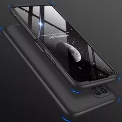 Telefontok Huawei P40 Lite - GKK Protection 3in1 fekete hátlap-1