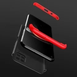 Telefontok Huawei P40 Lite - hátlaptok GKK Protection 3in1 - fekete-piros-2